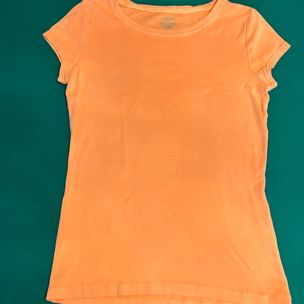 Orange Cherokee short sleeve shirt-XL-Youth